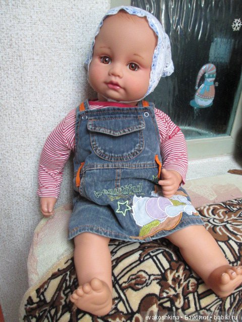 Большие "огоньковские" пупсы,немного переделанные мной