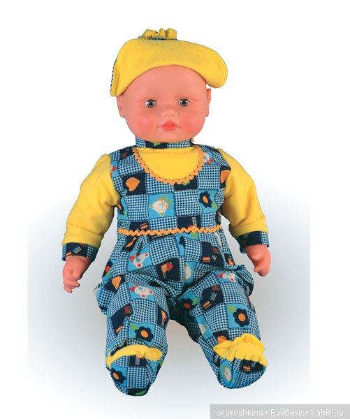 Большие "огоньковские" пупсы,немного переделанные мной