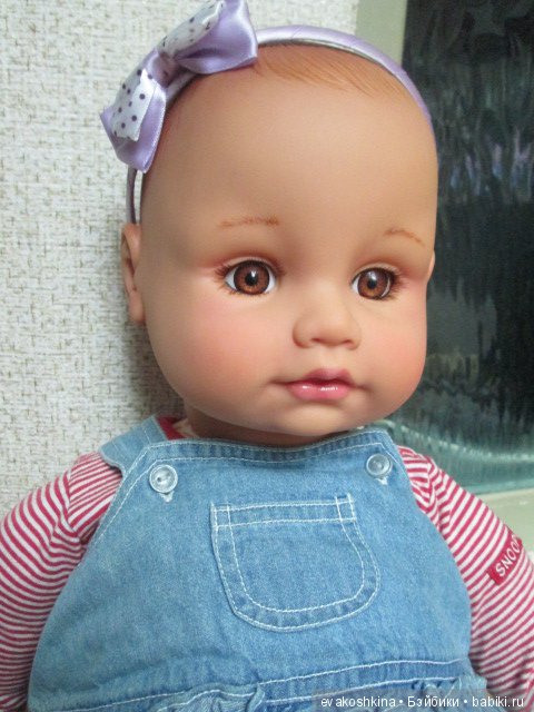 Большие "огоньковские" пупсы,немного переделанные мной