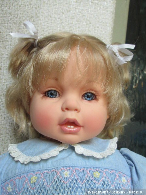 Девочка с голубыми глазами (ООАК Анечки от ф-ки "Весна") (фото 4)