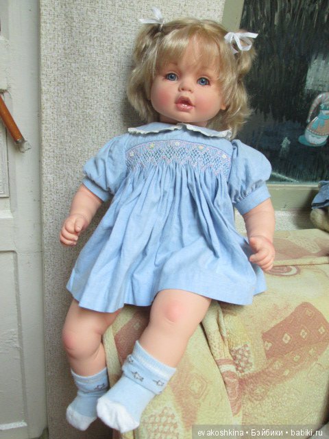 Девочка с голубыми глазами (ООАК Анечки от ф-ки "Весна") (фото 5)