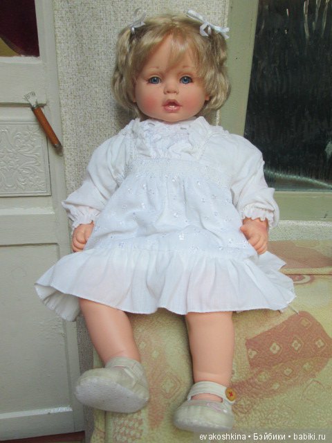 Девочка с голубыми глазами (ООАК Анечки от ф-ки "Весна")