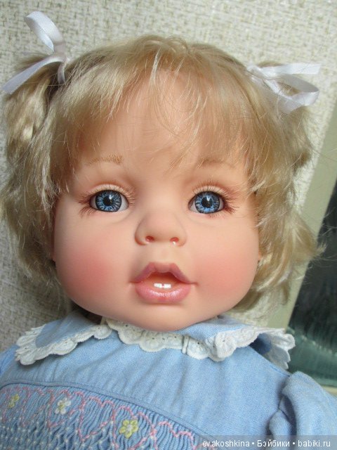 Девочка с голубыми глазами (ООАК Анечки от ф-ки "Весна") (фото 2)