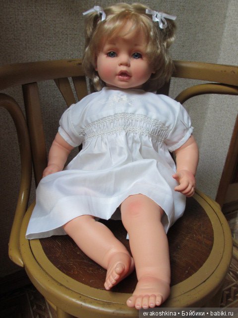 Девочка с голубыми глазами (ООАК Анечки от ф-ки "Весна")