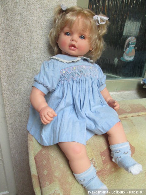Девочка с голубыми глазами (ООАК Анечки от ф-ки "Весна") (фото 8)