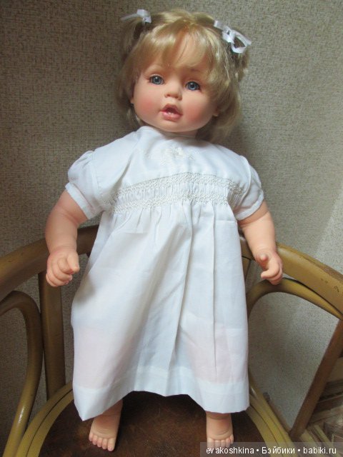 Девочка с голубыми глазами (ООАК Анечки от ф-ки "Весна")