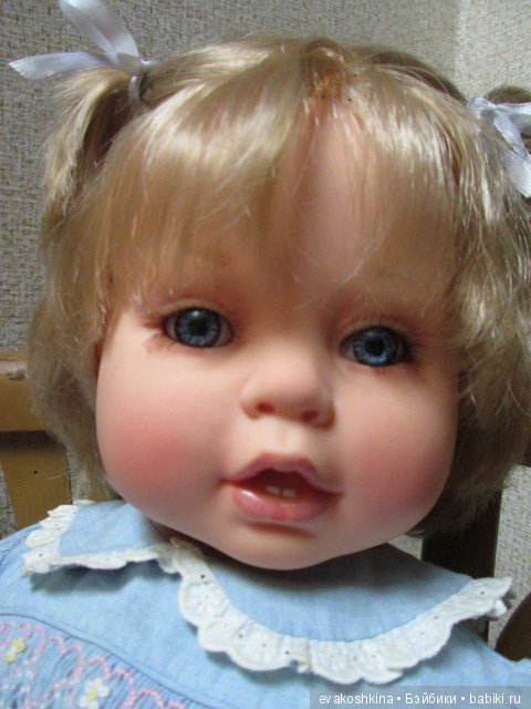 Девочка с голубыми глазами (ООАК Анечки от ф-ки "Весна") (фото 3)