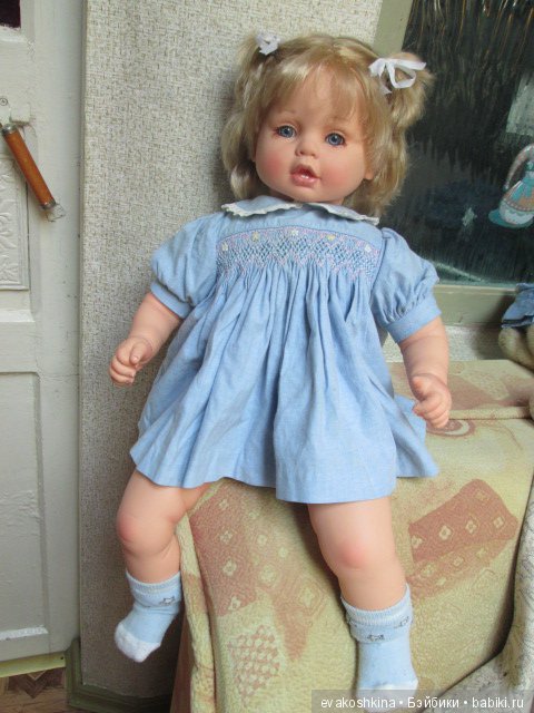 Девочка с голубыми глазами (ООАК Анечки от ф-ки "Весна") (фото 7)