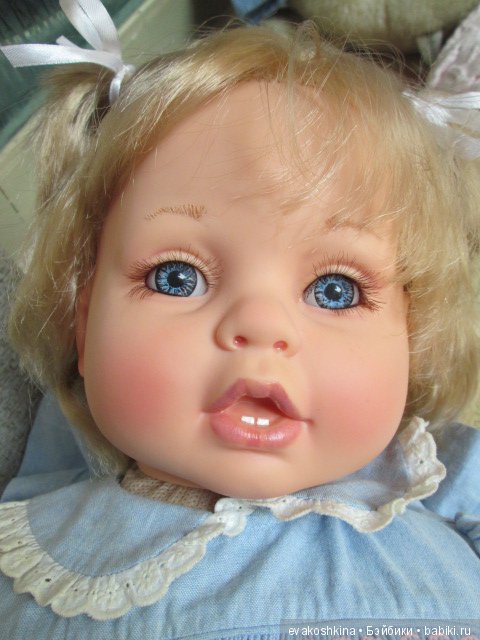 Девочка с голубыми глазами (ООАК Анечки от ф-ки "Весна") (фото 6)