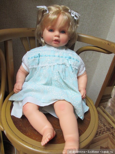 Девочка с голубыми глазами (ООАК Анечки от ф-ки "Весна")