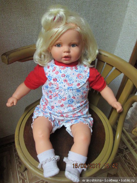 Большая кукла-девочка, ООАК (фото 8)