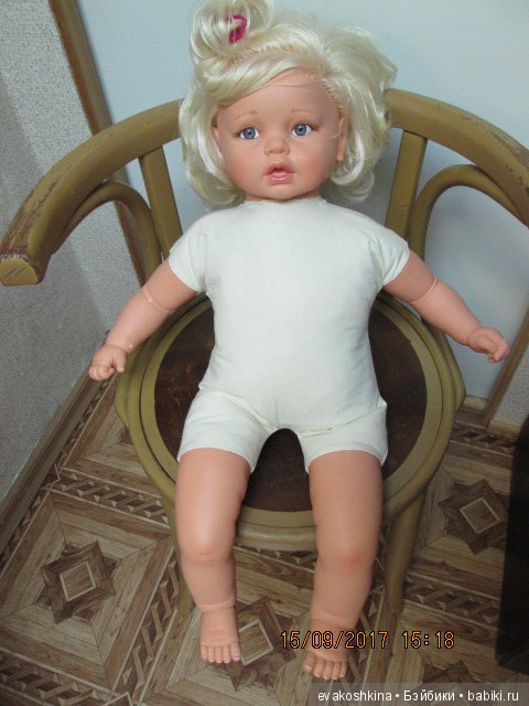 Большая кукла-девочка, ООАК