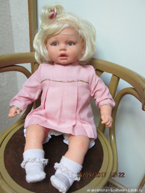 Большая кукла-девочка, ООАК (фото 3)