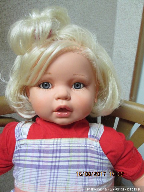 Большая кукла-девочка, ООАК (фото 2)