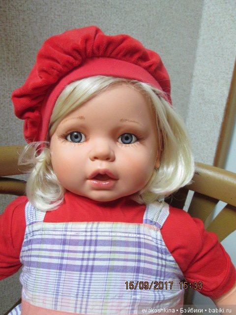 Большая кукла-девочка, ООАК (фото 6)
