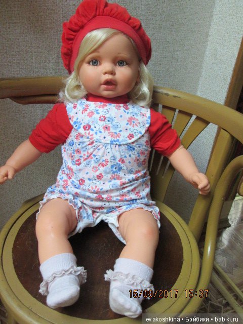 Большая кукла-девочка, ООАК (фото 5)