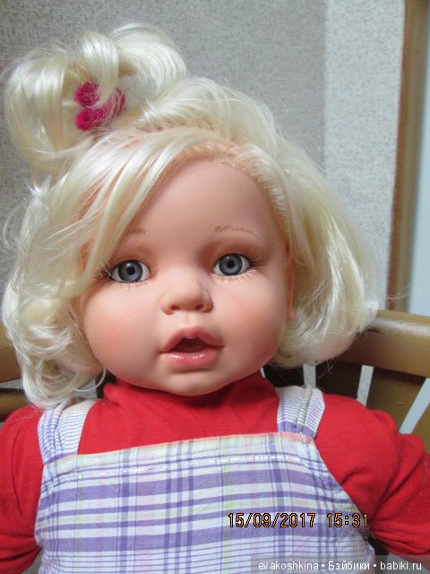 Большая кукла-девочка, ООАК