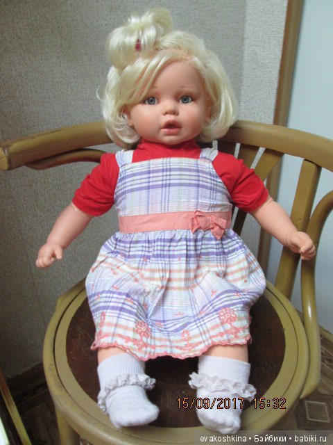 Большая кукла-девочка, ООАК (фото 9)