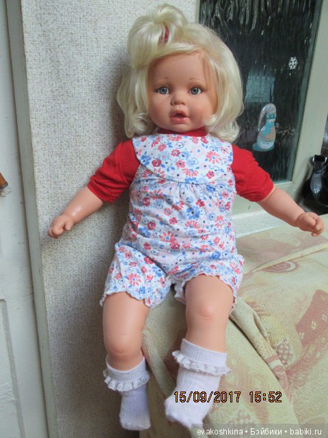 Большая кукла-девочка, ООАК (фото 10)