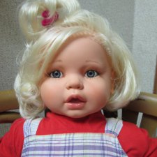 Большая кукла-девочка, ООАК