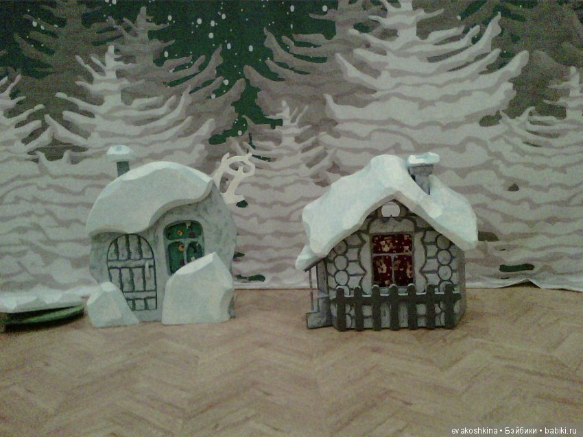 КидБург в Симферополе.Как мы делали декорации к новогоднему спектаклю))