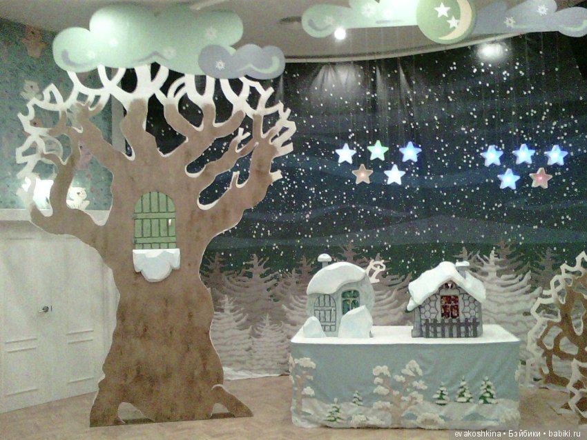 КидБург в Симферополе.Как мы делали декорации к новогоднему спектаклю))