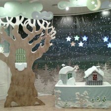 КидБург в Симферополе.Как мы делали декорации к новогоднему спектаклю))