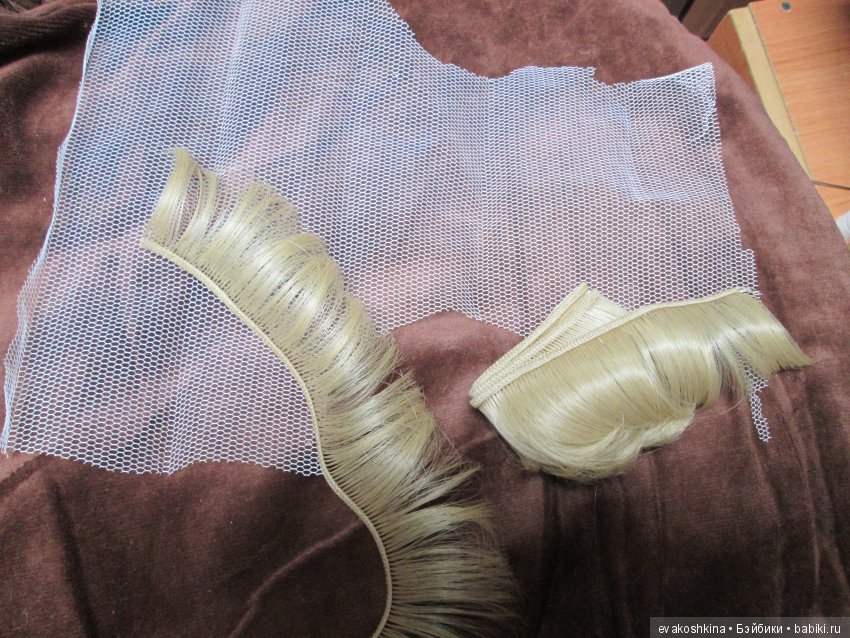 Парик для Лив своими руками (фото 2)