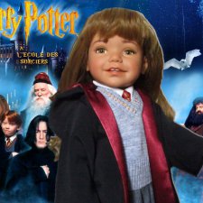 Создание нового образа куклы. Гермиона Грейнджер