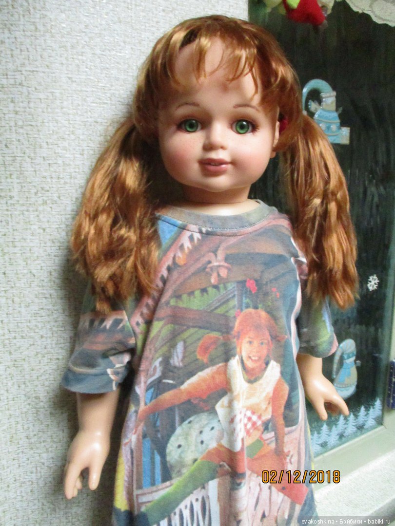Кукла ООАК, ещё одна большая девочка (фото 10)
