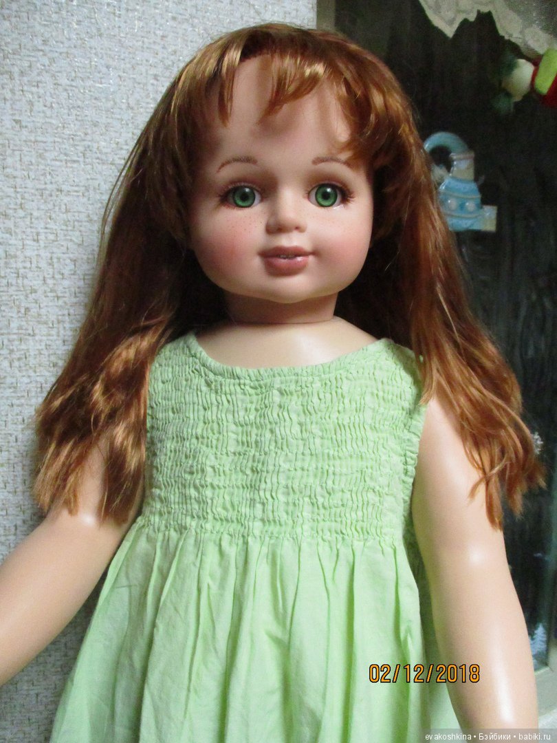 Кукла ООАК, ещё одна большая девочка (фото 6)