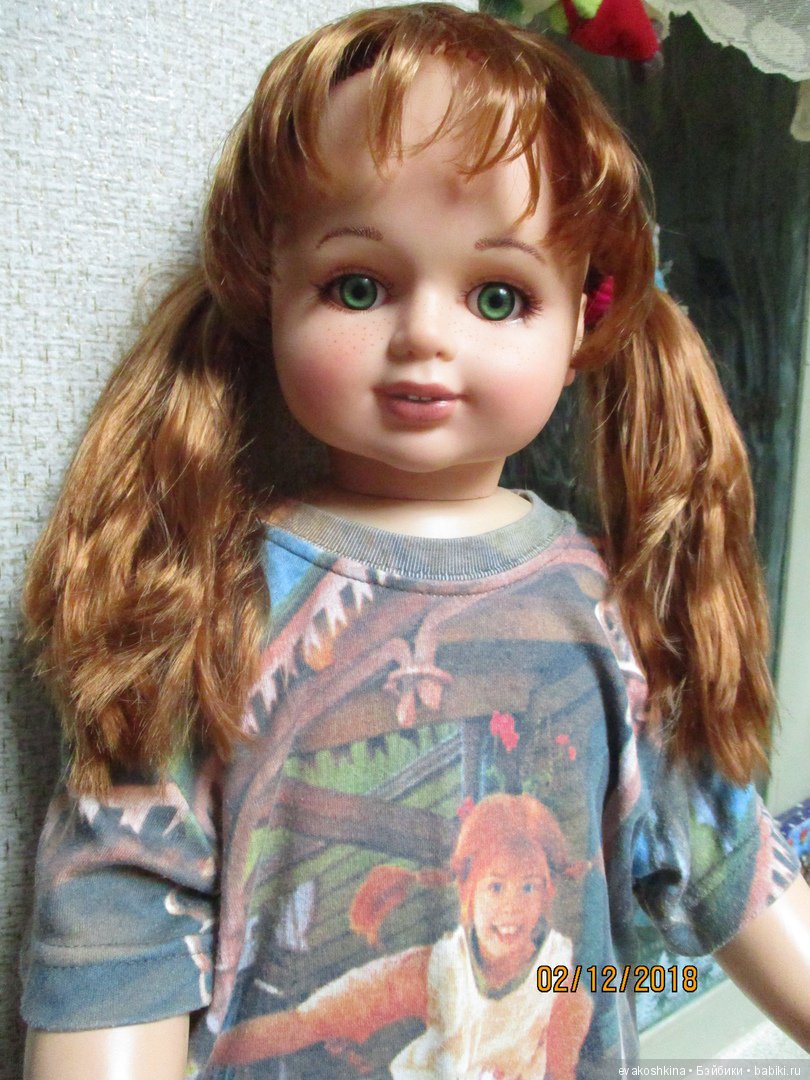 Кукла ООАК, ещё одна большая девочка (фото 9)