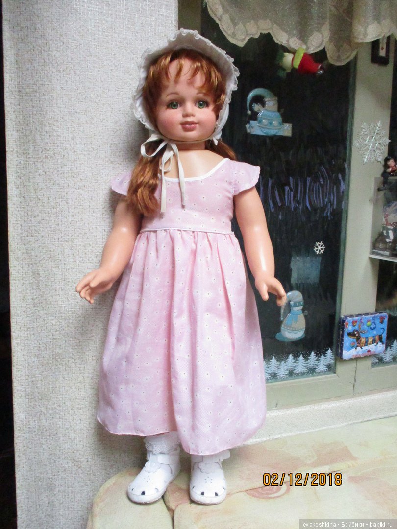 Кукла ООАК, ещё одна большая девочка (фото 2)
