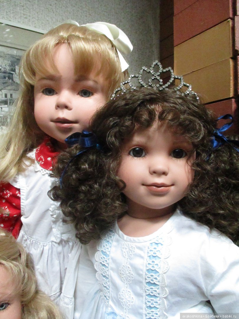 Дети из "хорошей семьи",или рассказ о наших куклах Carmen Gonzalez