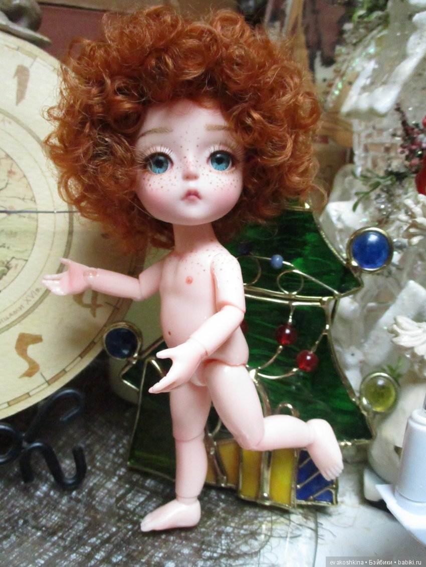 Рыженькая кудряшечка, ещё одна баболиушка ООАК