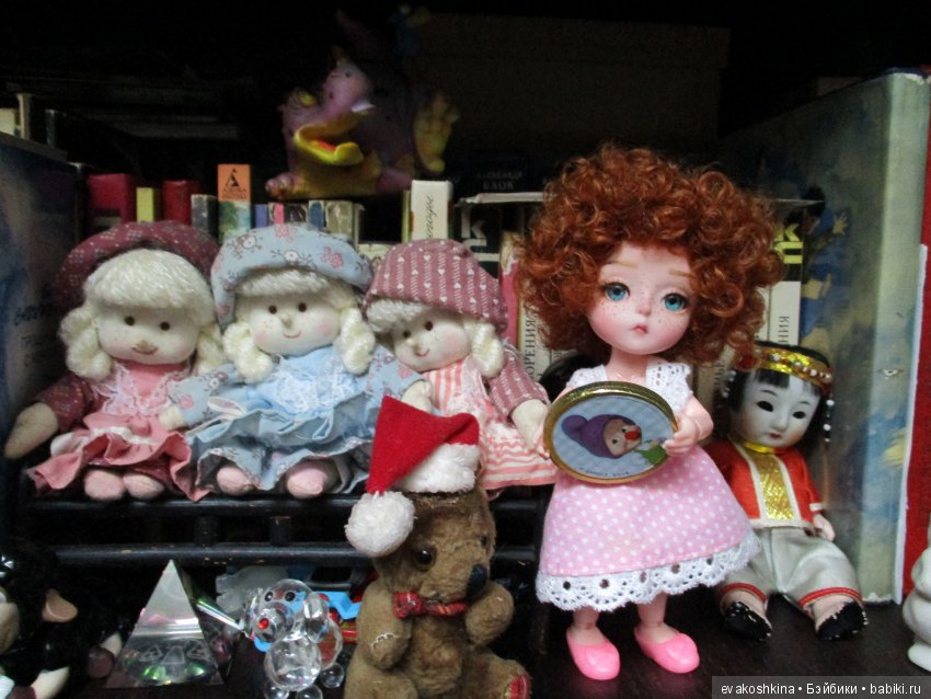 Рыженькая кудряшечка, ещё одна баболиушка ООАК