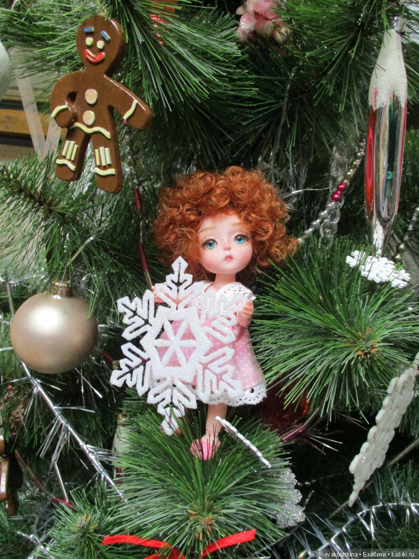 Рыженькая кудряшечка, ещё одна баболиушка ООАК