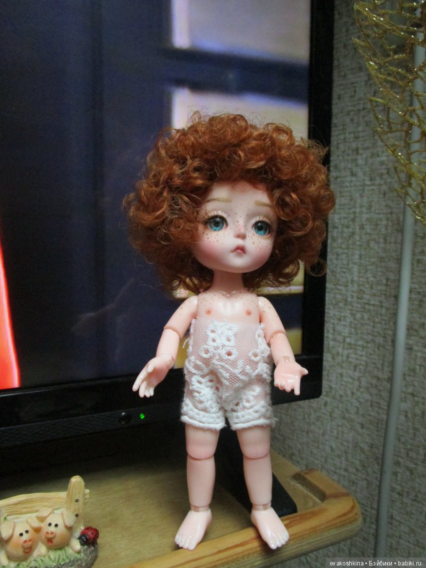 Рыженькая кудряшечка, ещё одна баболиушка ООАК