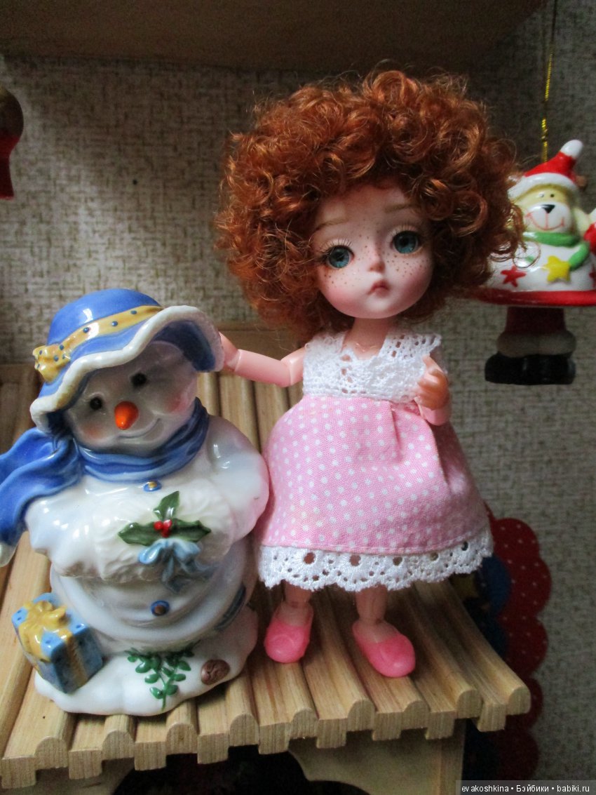 Рыженькая кудряшечка, ещё одна баболиушка ООАК