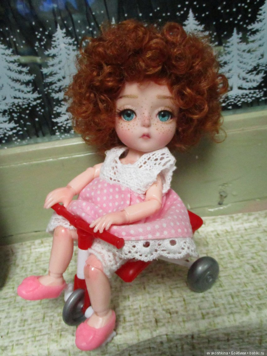 Рыженькая кудряшечка, ещё одна баболиушка ООАК