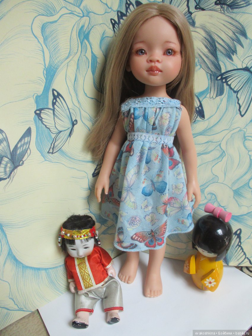 Воспоминания Бабочки. ООАК куклы Паола Рейна