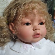 Кучеряшка. Ещё одна небольшая переделочка испанской куклы