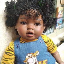 А сегодня - темнокожий испанский ребёнок, ООАК