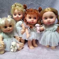 Малышки ф-ки Весна в образах ангелочков. ООАК Сонечек и Любочек