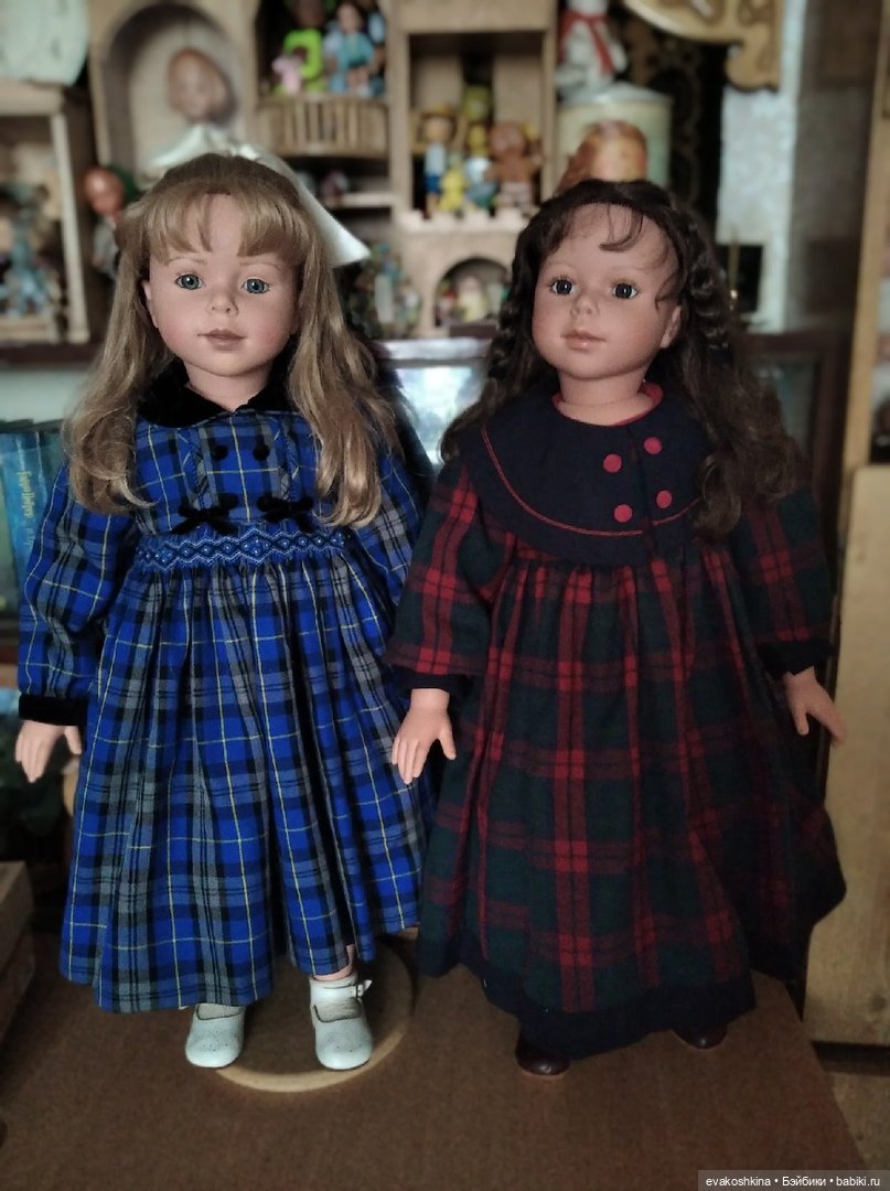 Мои куклы Кармен Гонзалес с одинаковыми молдами