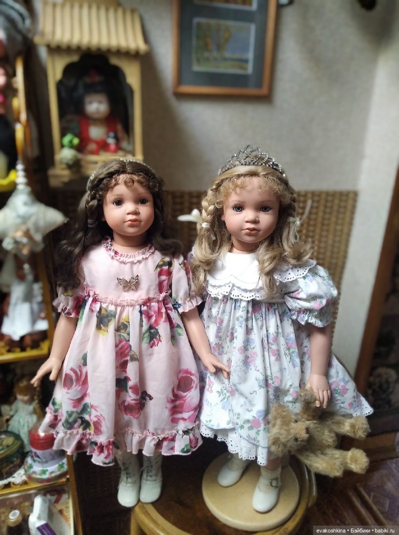 Мои куклы Кармен Гонзалес с одинаковыми молдами