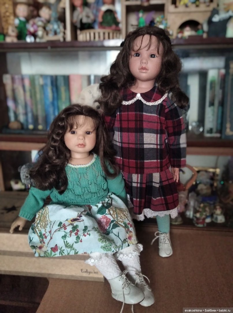 Мои куклы Кармен Гонзалес с одинаковыми молдами