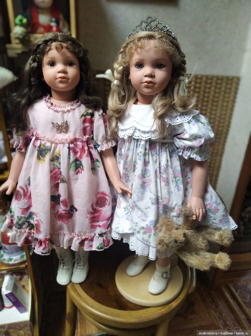 Мои куклы Кармен Гонзалес с одинаковыми молдами