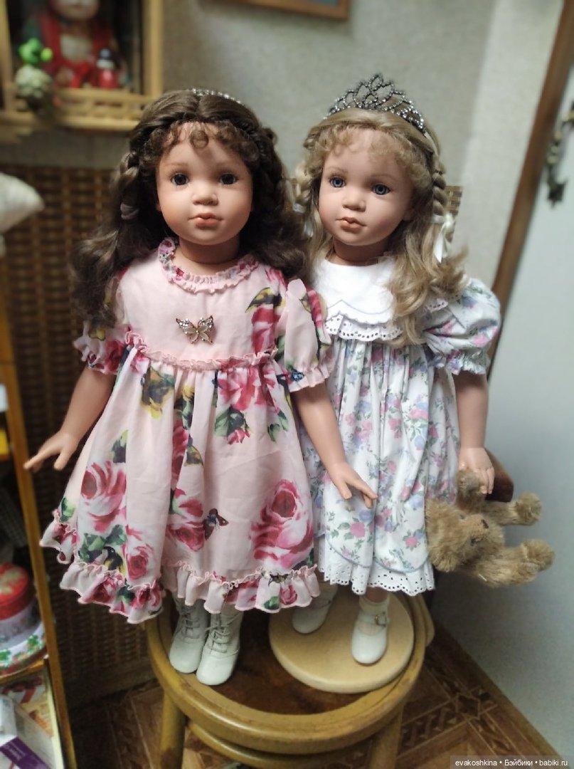 Мои куклы Кармен Гонзалес с одинаковыми молдами