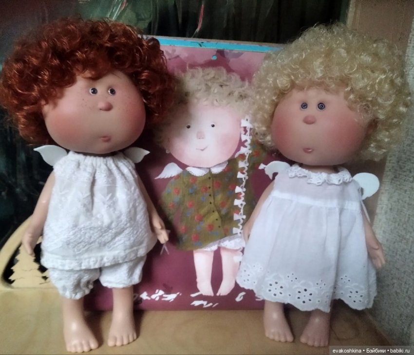 Мои Мии - ангелочки. ООАК кукол от Nines (фото 10)